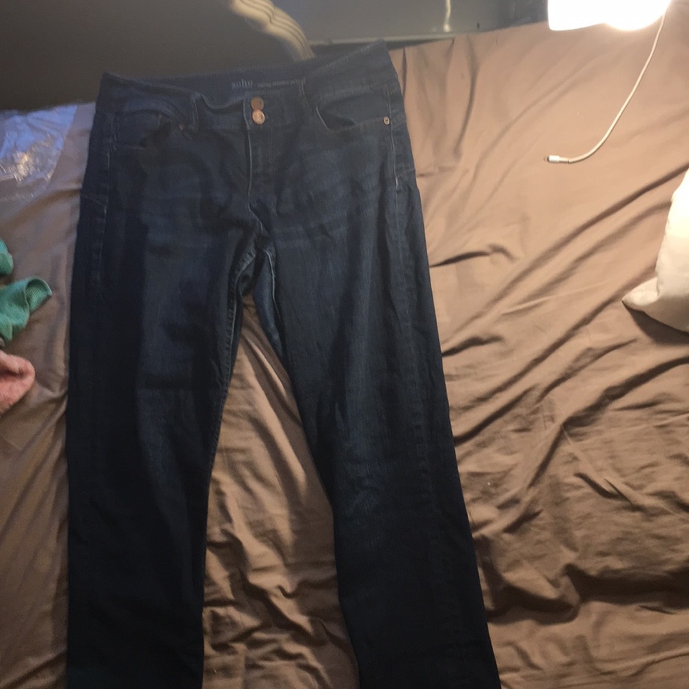 Dark wash never worn jeans